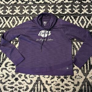 Los Angeles Lakers Cowl Neck Sweatshirt